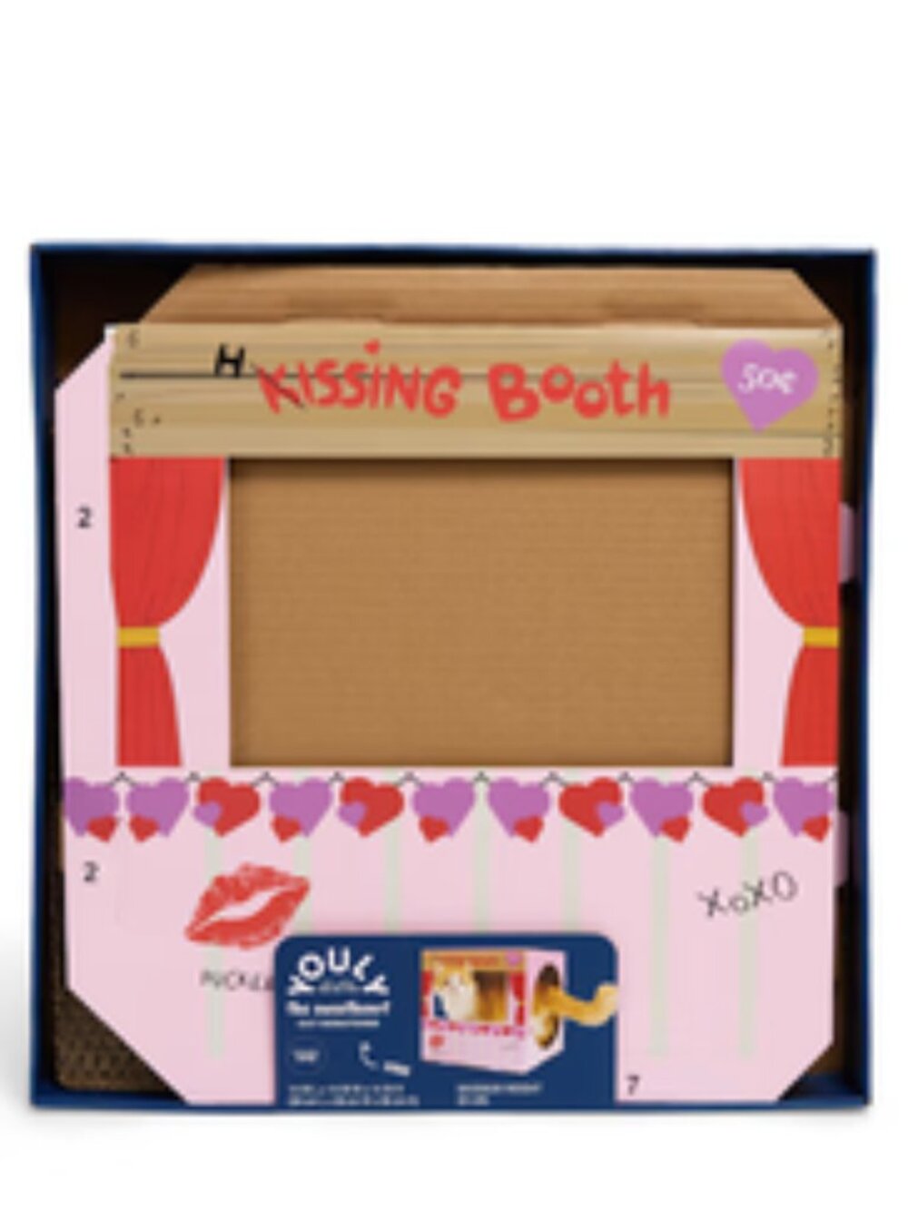 NWT ~ YOULY Kissing Booth Cat Scratch Condo, 14" (W) X 14" (H) X 14" (D), Large
